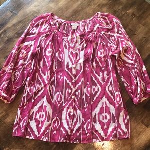 Lucky Brand Tops - Lucky Brand 3/4 Sleeve Pink Top Lucky Brand Tops - Lucky Brand 3/4 Sleeve Pink Top